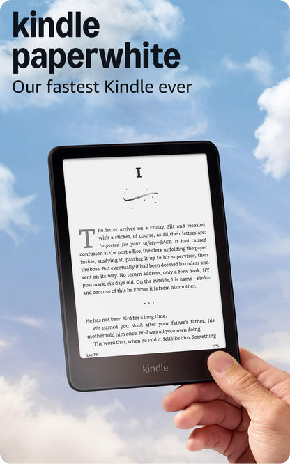 Amazon Kindle Paperwhite 16GB 7" E-Reader 300ppi 60Hz Glare-Free Display