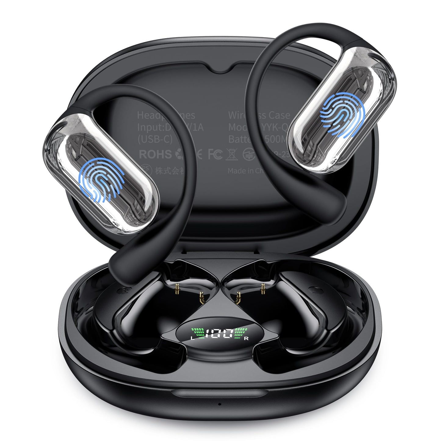 KOSERNT 2 Count NEW-Q16S AI-0127 Wireless Bluetooth Earbuds Real-Time Language Translation