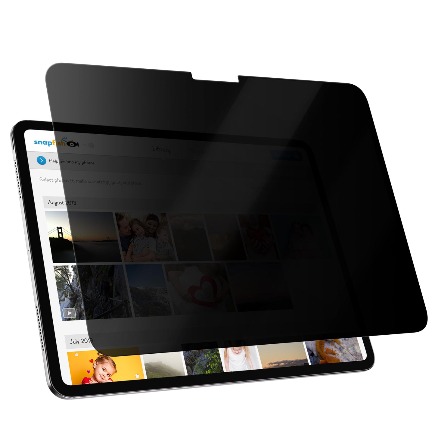 Peslv 13 Inch iPad Pro 2024/2025 Privacy Screen Protector Model pet-fk-ipad pro 13 2024 Anti-Glare Anti-Spy Scratch Resistant