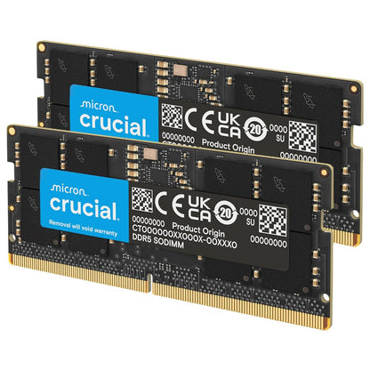 Crucial 32GB DDR5 SODIMM RAM CT2K16G56C46S5 5600MHz