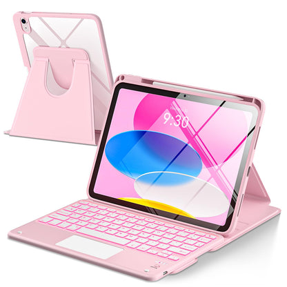 TaIYanG iPad Keyboard Case 11-inch A16 2025 & 10.9-inch 2022 Detachable Wireless Keyboard