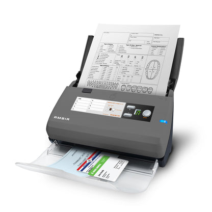 AMBIR 5.83" x 10.36" ImageScan Pro 820ix 600 dpi Document Scanner