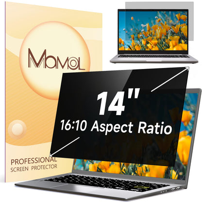 Mamol 14 Inch MALPUS-701-1 Matte/Glossy Anti-Glare Laptop Privacy Filter