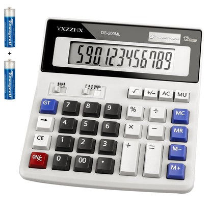 yxzzhx Standard Function Calculator 4.68 Inch LCD Display