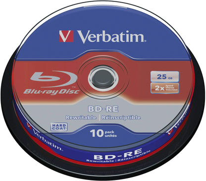Verbatim 25GB 43694 BD-RE 2x Recording Capacity Optical Disc