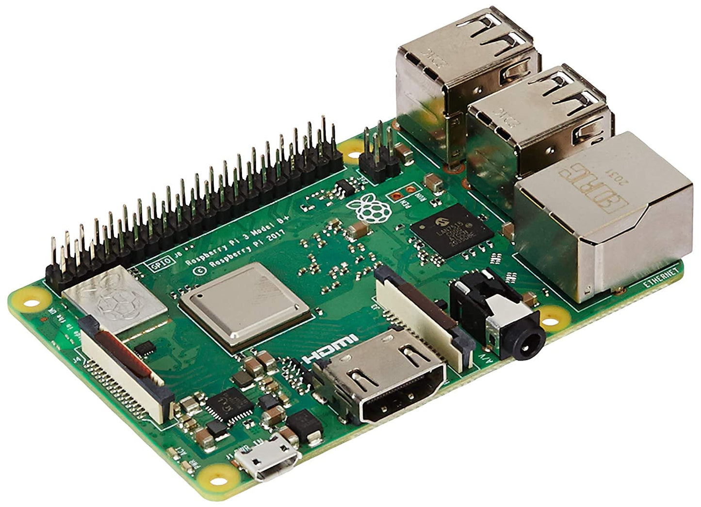 Raspberry Pi 3 Model B+ 1GB LPDDR3 Cortex 1.4GHz Single Board Computer