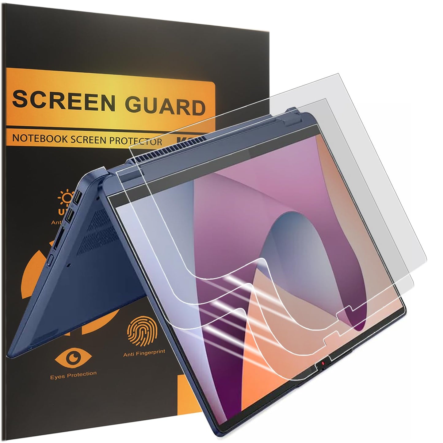 KEANBOLL 3-Pack 14 Inch Screen Protector for Lenovo Ideapad Flex 5 & 5i Touchscreen (Matte) Anti Glare, Anti Fingerprint, Scratch Resistant