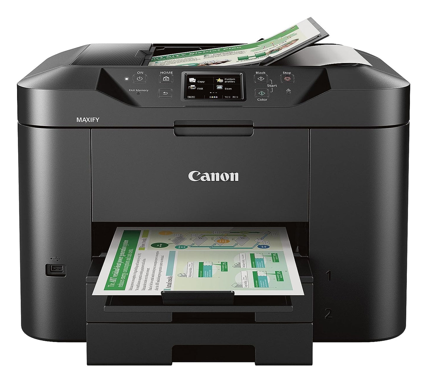 Canon MAXIFY MB2720 Inkjet Multifunction Printer 4800x1200 dpi 26.5 lb