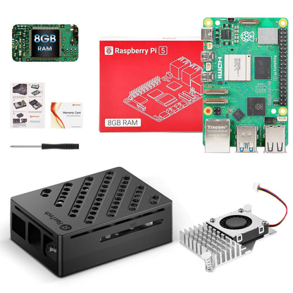 RasTech 8GB Pi 5 Kit 2.4GHz Raspberry Pi Operating System