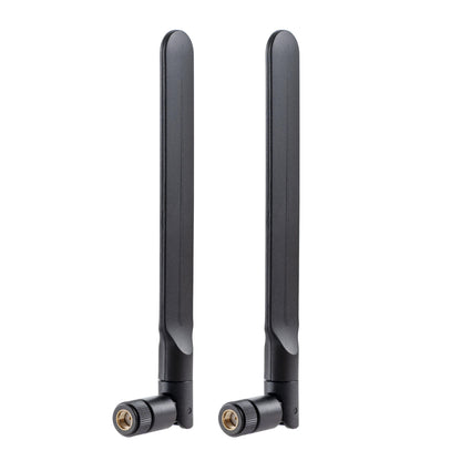 eifagur 2-Pack 9dBi WLAN Antenna 2.4GHz/5GHz/6GHz 50 Ohm RP-SMA