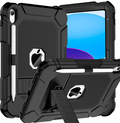 BMOUO iPad Case 10.9 Inch A2696/A2757/A2777/A3355/A3356 Heavy Duty Shockproof Enclosure