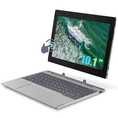 Lenovo 10.1" D330-10IGM 1280x800 Convertible Touchscreen 2-in-1 Laptop