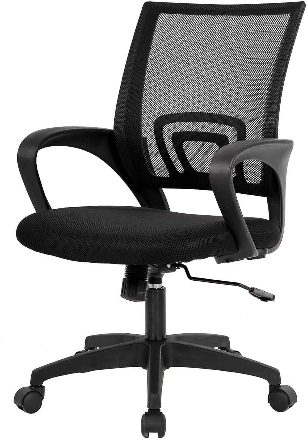 BestOffice 1.0 Count VN-H03-Black-BestOffice Ergonomic Office Chair with Breathable Backrest and Adjustable Height
