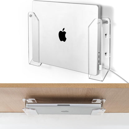 Haohaio Acrylic Laptop Wall Mount BJBZJ-01P - Clear - 2.3 x 1.26 x 7.7 in - Adjustable - 1.0 Count