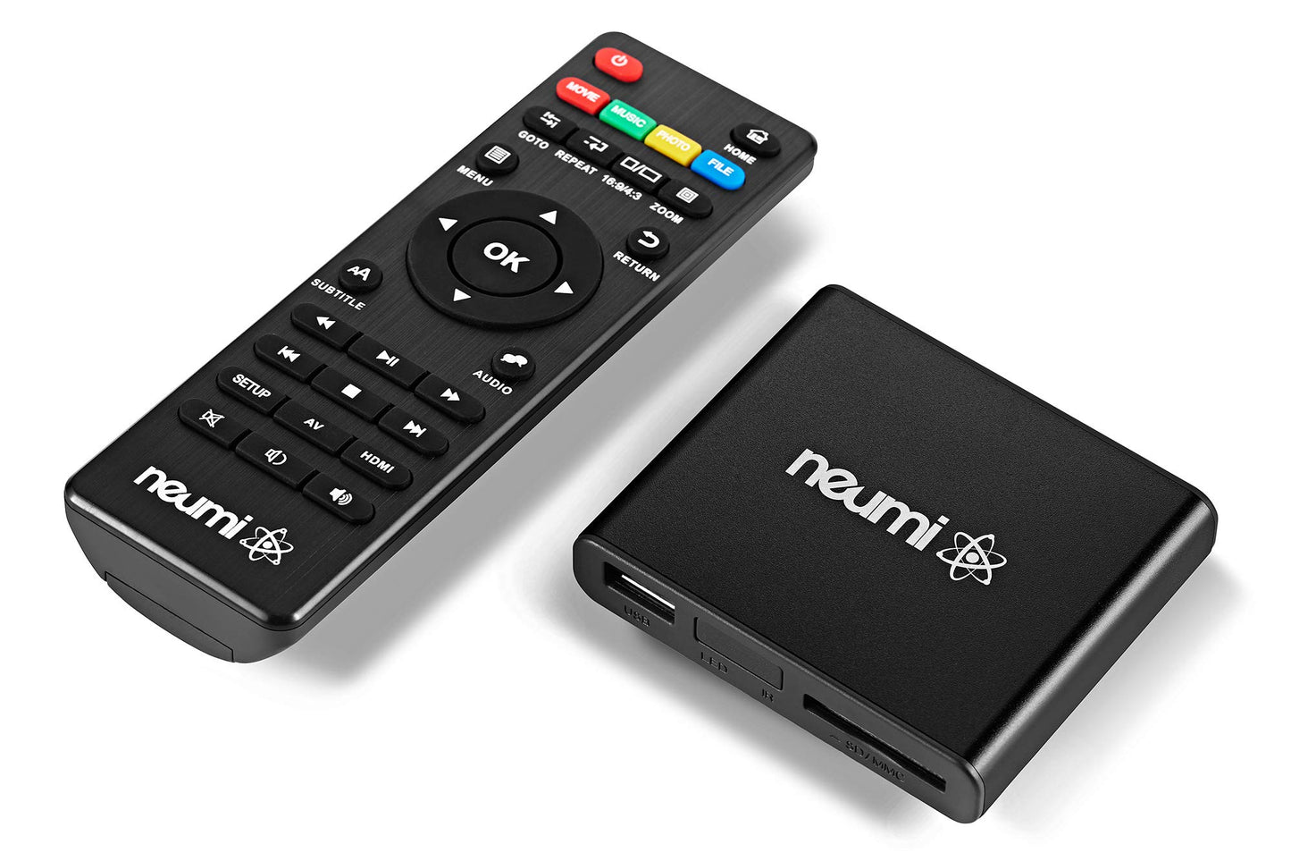 NEUMITECH Atom HDMI Remote Controlled Digital Media Player 1920x1080 Pixels