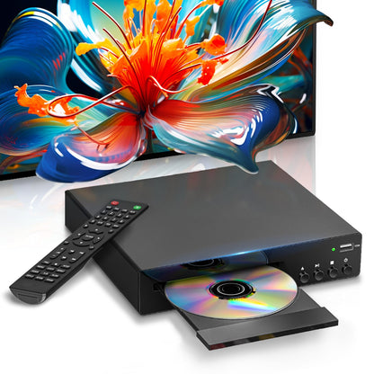 SHIWAKOTO DVD Player SH-DVP ULTRA 1080p 5.1 Surround HDMI CD, DVD, VCD, SVCD