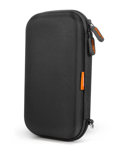GLCON 1.9 Inches 8541665179 External Hard Drive Case - Solid Black - Portable - Shockproof