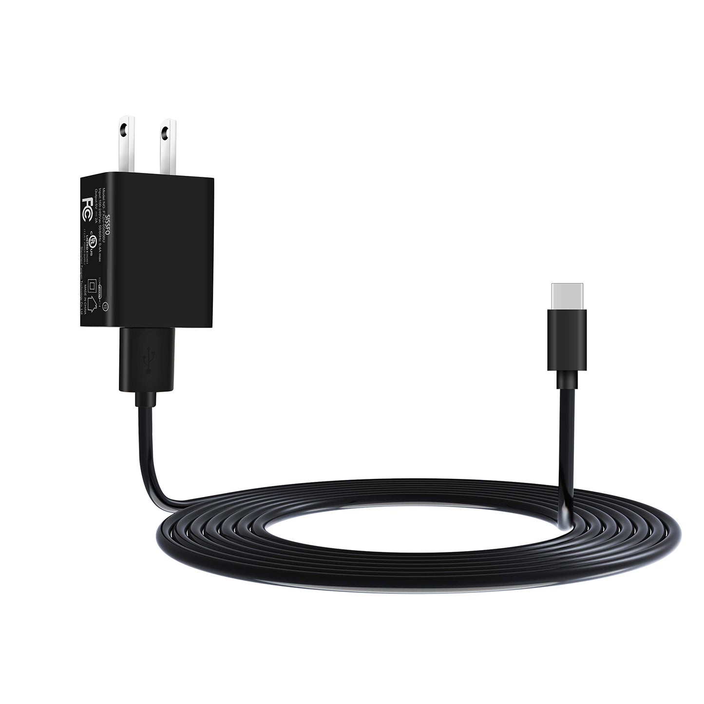 SISSFO 6ft USB Type-C & Micro USB Fast Charger GS-50210A