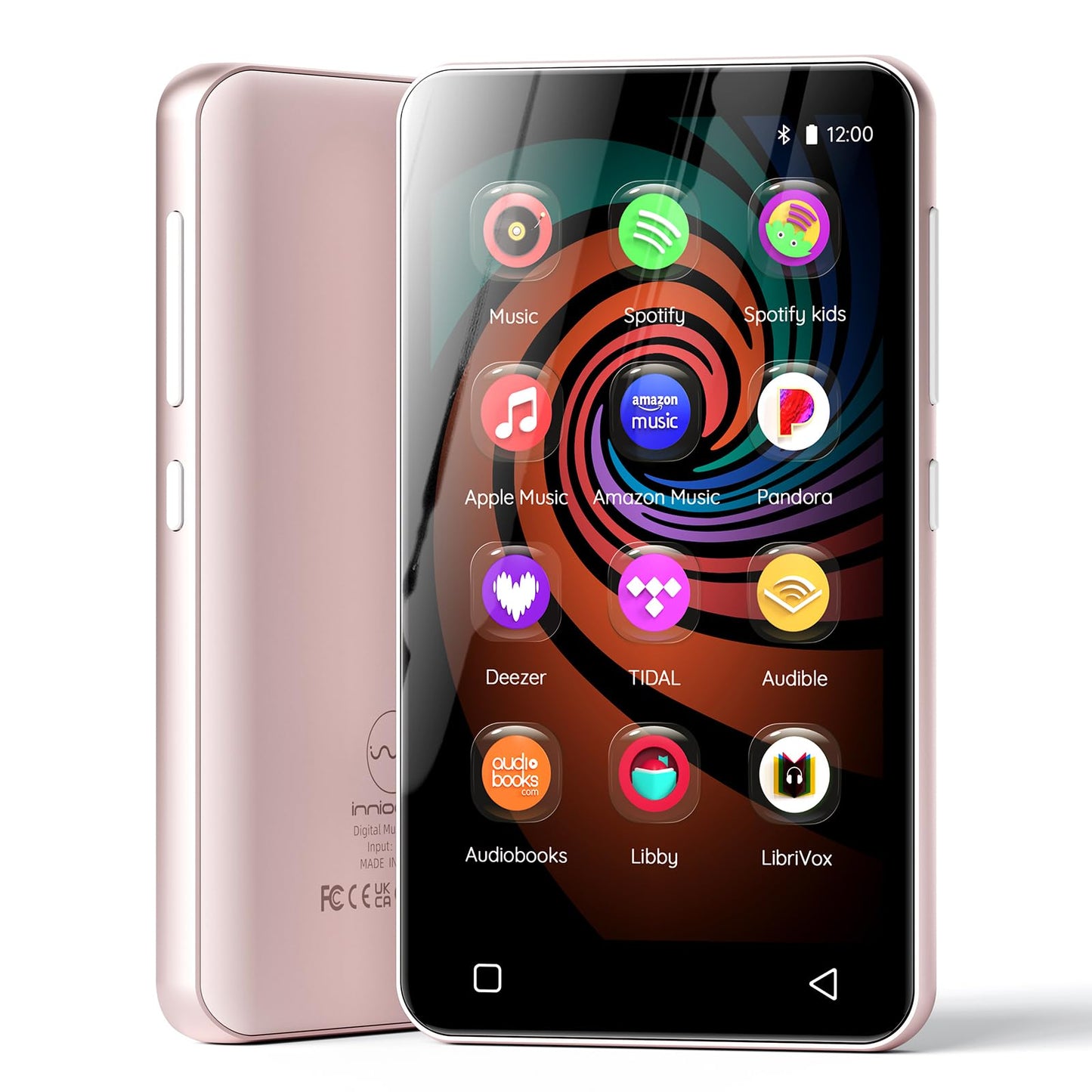 innioasis 4 In 160GB MP3 Player Touch Screen LCD Portable Media Player