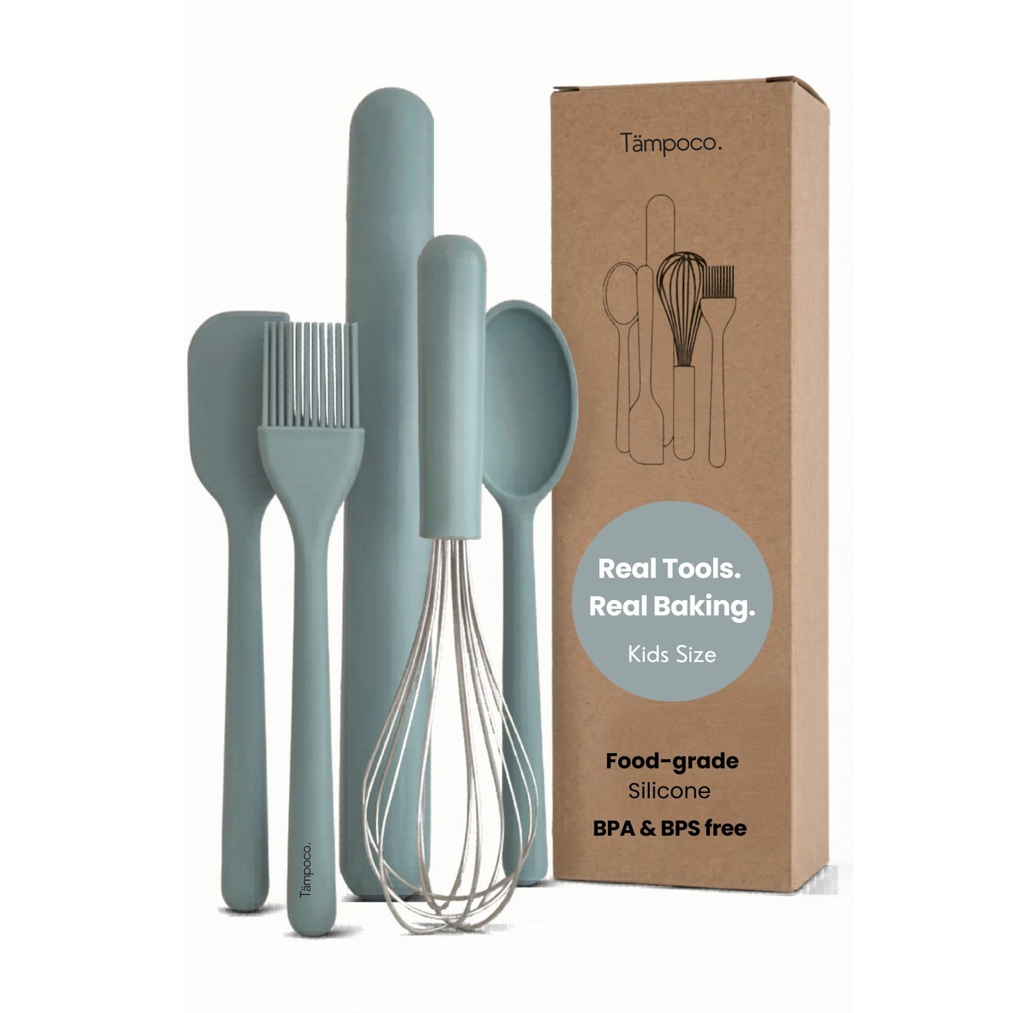 Tampoco Design 5-Piece Kids Baking Utensil Set 5P0822003