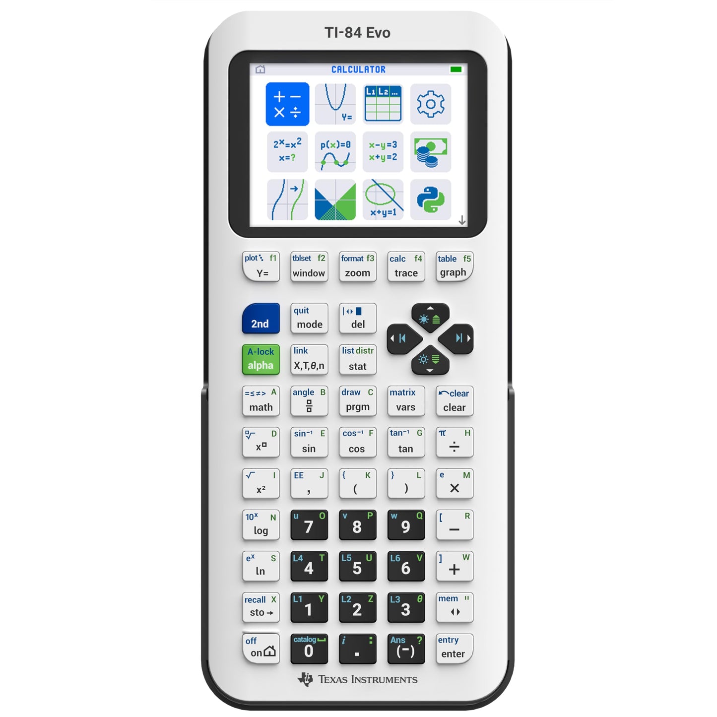 Texas Instruments 2.8 Inches TI-84 Evo LCD Graphing Calculator