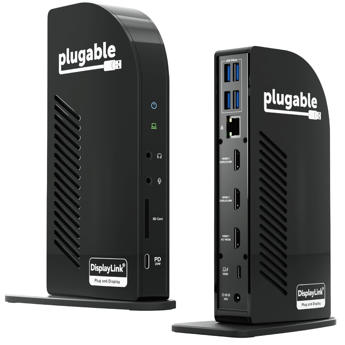 Plugable 13-in-1 USB-C Docking Station UD-ULTCDL 4K HDMI 30Hz Docking Station