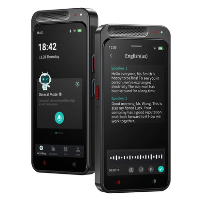 HUREWA 80GB M3 USB AI Voice Recorder with Inbuilt Microphone
