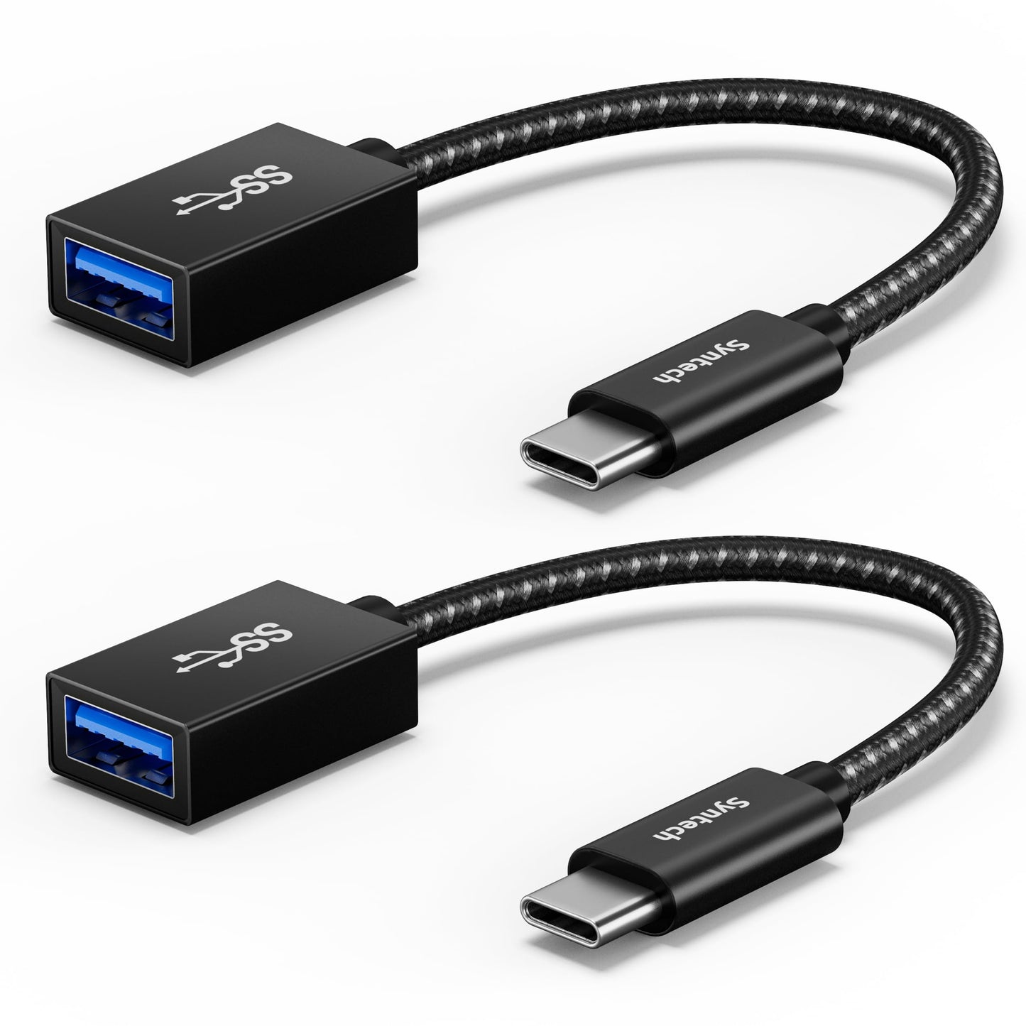 Syntech USB Type C to USB Adapter, 2 Pack, 10Gbps, Compatible with Various Devices