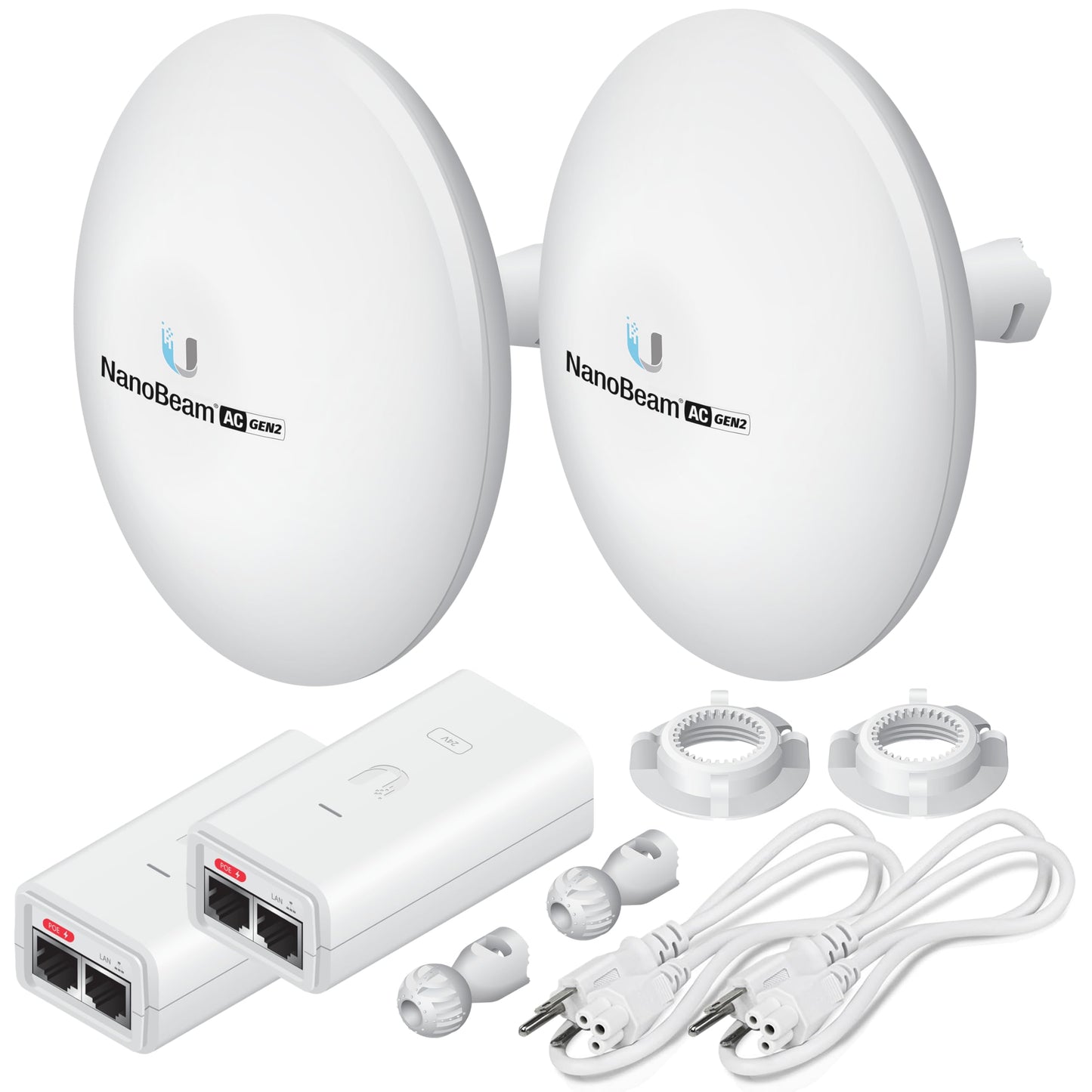 GOOD STORY Fixed Antenna NBE-5AC-GEN2 Wireless Bridge 450 Mbps 5 GHz Point-to-Point