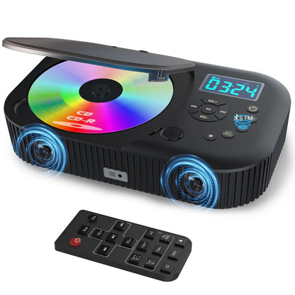 MONODEAL Portable CD318 12 Hours Bluetooth Portable CD Player