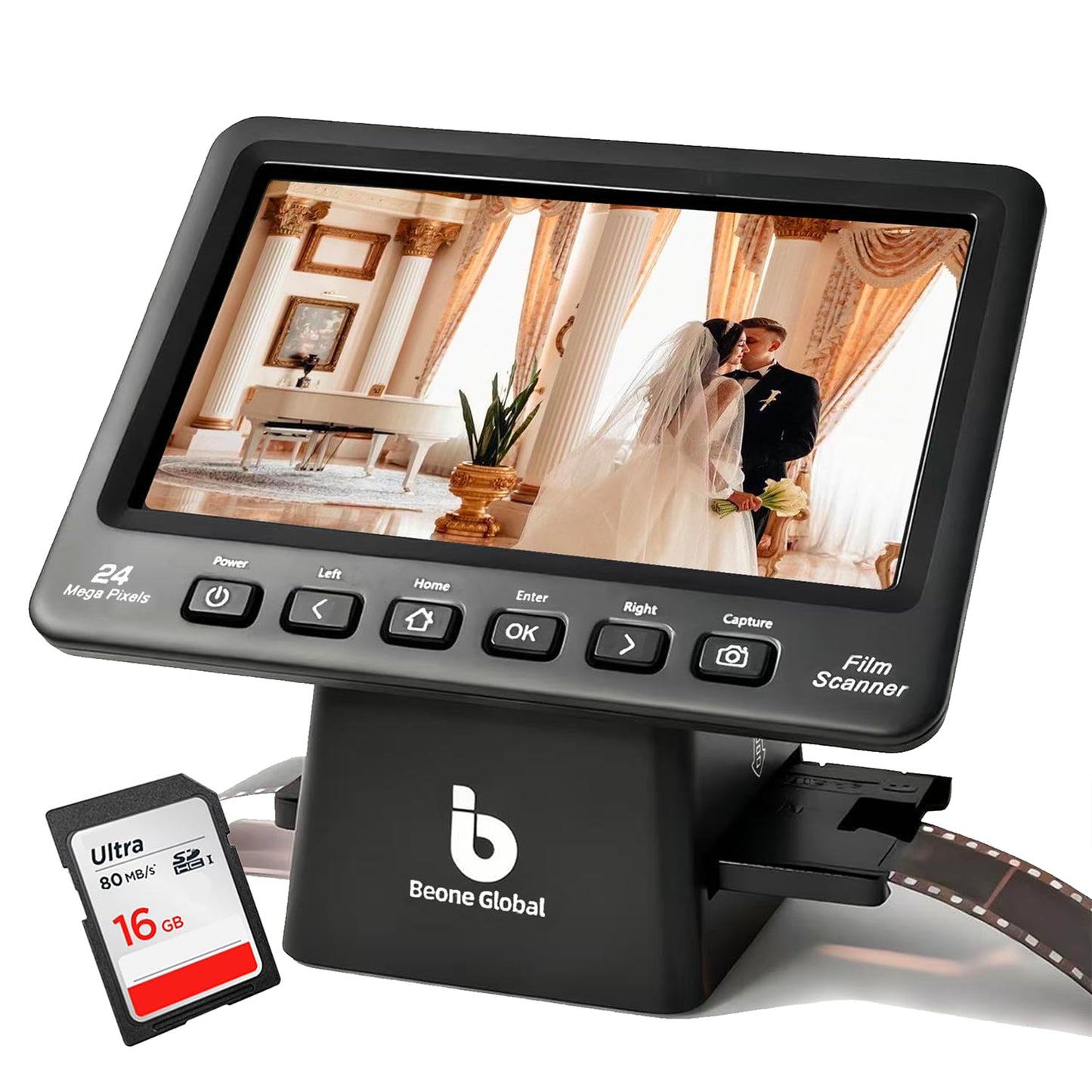 BEONE GLOBAL ClearScan MINI 3600 dpi Film Scanner