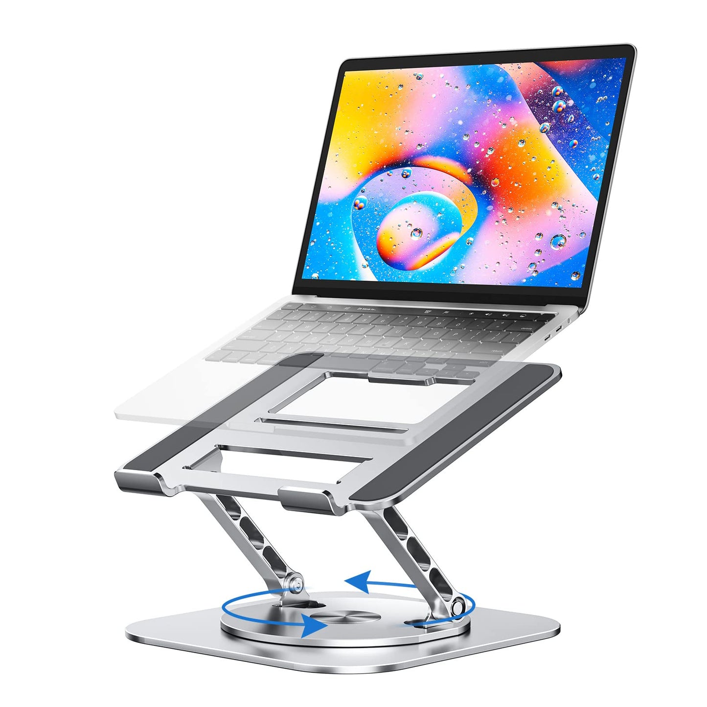 MCHOSE Desk Laptop Stand 10-17 inches Foldable Adjustable Aluminum