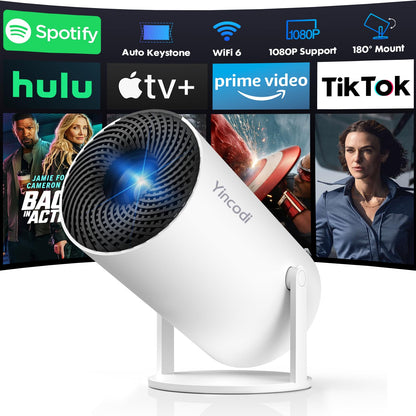 YINCODI Portable Projector X5-ATV 1920x1080 60Hz LCD Projector