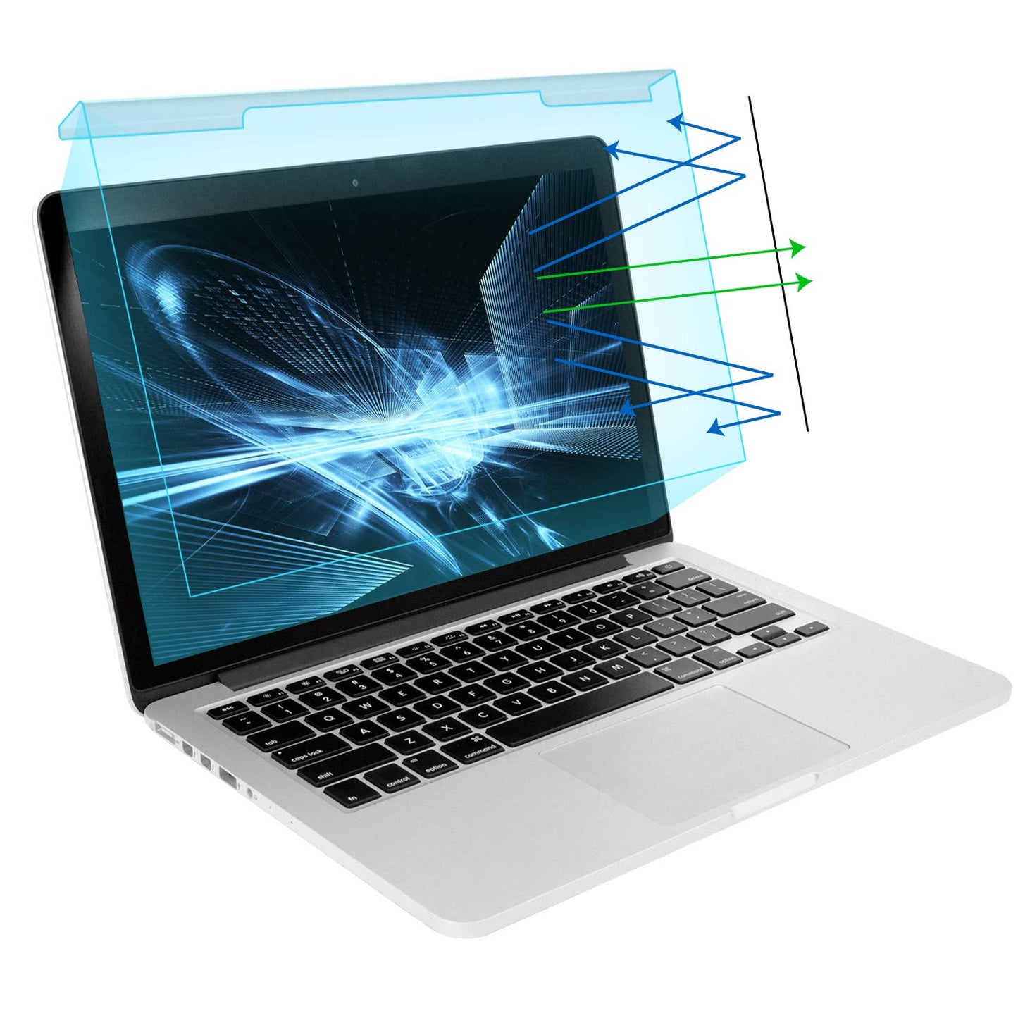 MOSISO 13 Inch MO-13-AntiBlue-NW-SP Blue Light Blocking Screen Protector for Laptops
