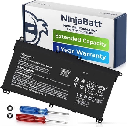 NinjaBatt HT03XL 3630mAh Laptop Battery 11.55V Lithium Polymer