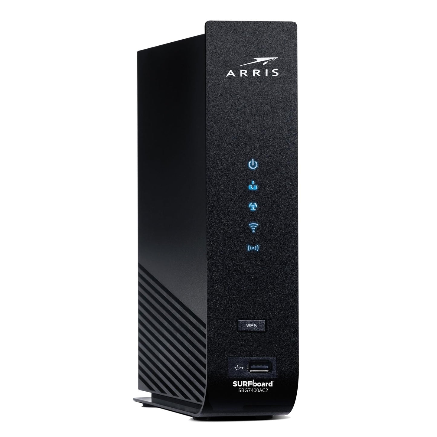 ARRIS SBG7400AC2 Cable Modem & Wi-Fi Router - DOCSIS 3.0, AC2350, Up to 960 Mbps, 4 Ports, Black