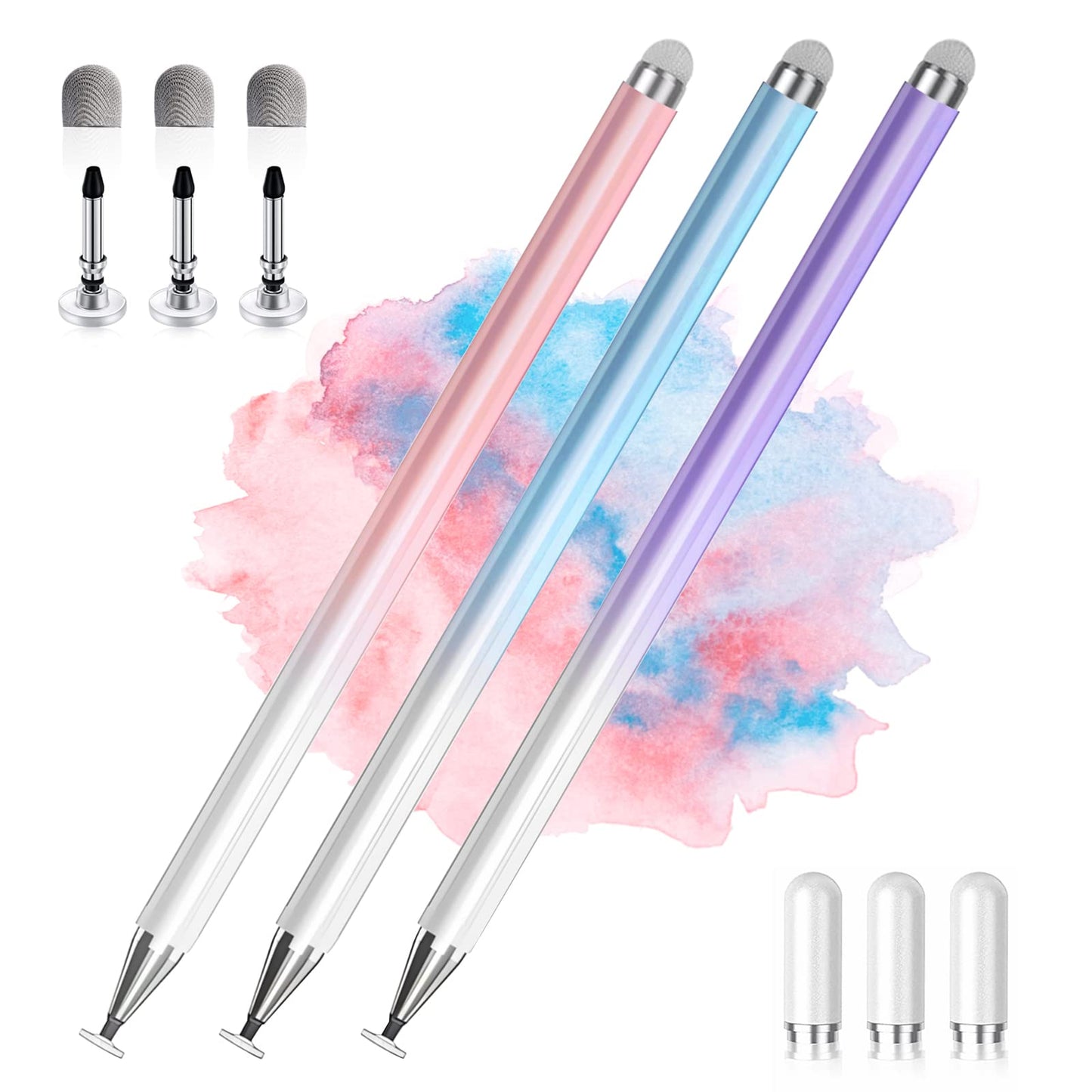 AmberVec Stylus Pen 2-in-1 Universal for Touch Screen Devices Model Number 1