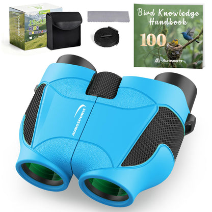 Aurosports 25mm 15x Model 1525-Blue Binoculars