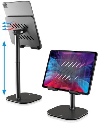 COOPER 7-10inch Adjustable Stand CPR238BLK129 Tablet Holder Compatible with Devices up to 4.4lb