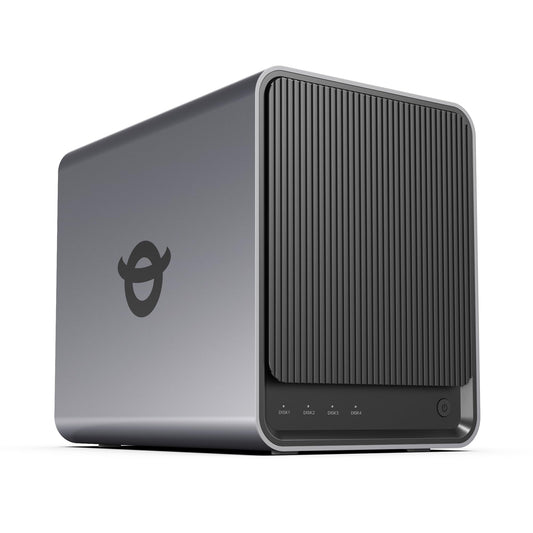 Yxk 4-Bay Desktop NAS Zero1 Pro Intel N100 Quad-Core 8GB RAM