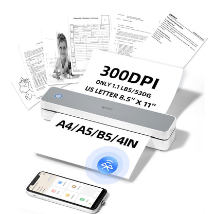 iDPRT 10.5" x 2.2" x 1.6" MT610 Pro 300 DPI Thermal Printer