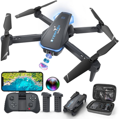 Hiturbo S20 1080p Quadcopter Remote Control Drone with 360 Degree Flip and Wi-Fi Connectivity
