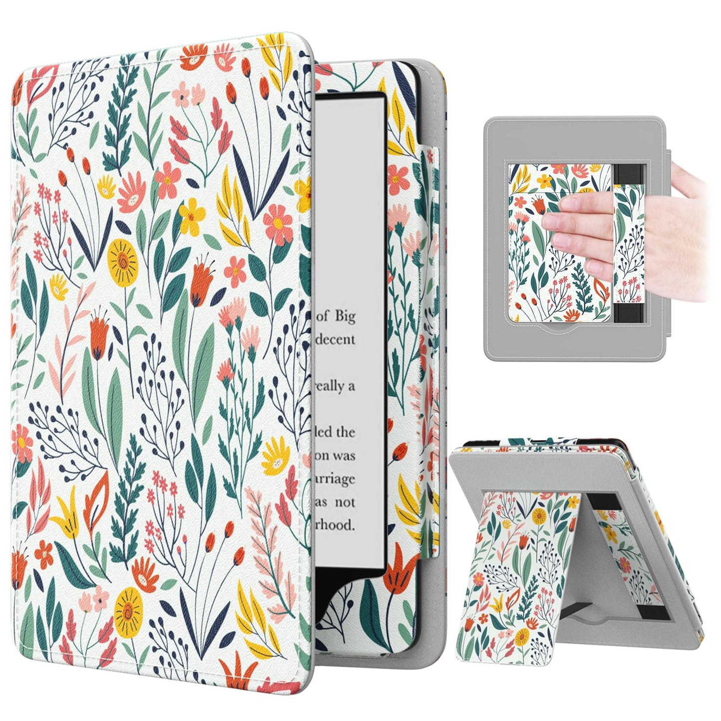 MoKo Slim PU Shell Cover Case for 7" Kindle Paperwhite 12th/11th Gen