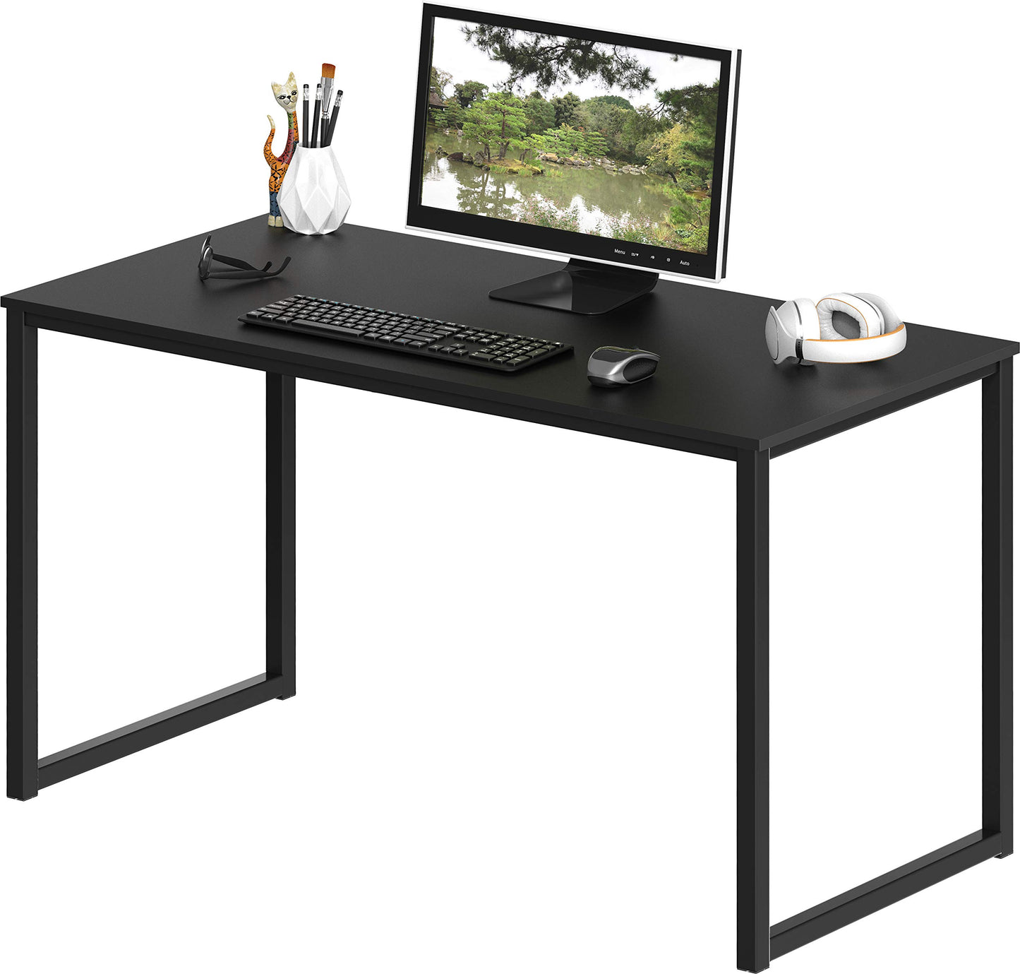 SHW 40-Inch OD-11A-K Computer Desk 19"D x 40"W x 28"H Black