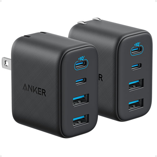 Anker Zolo 50W USB C Charger Block A121E 4-Port Wall Adapter