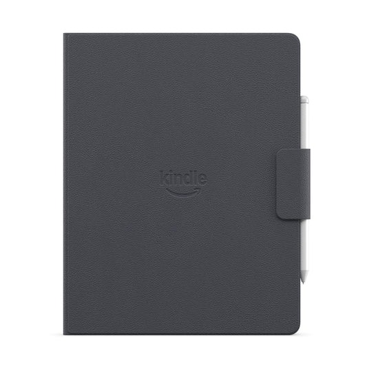 Amazon Kindle Scribe 2025 Model Folio Cover, Premium Leather, Magnetic Closure, Notebook Style