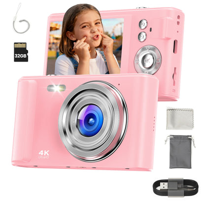ZAZYZIA 2.4 Inch DC05 48MP 3840p Compact Camera