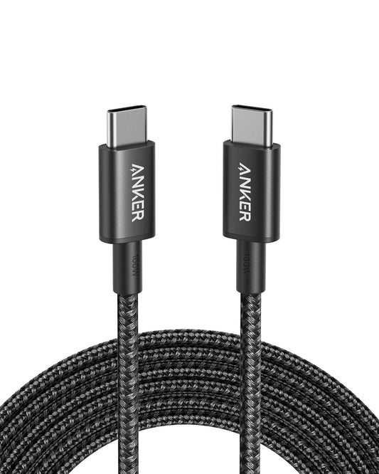 Anker 10 Feet A8758011 USB C to USB C Cable Male-to-Male 0.48 Gbps 100 Watts