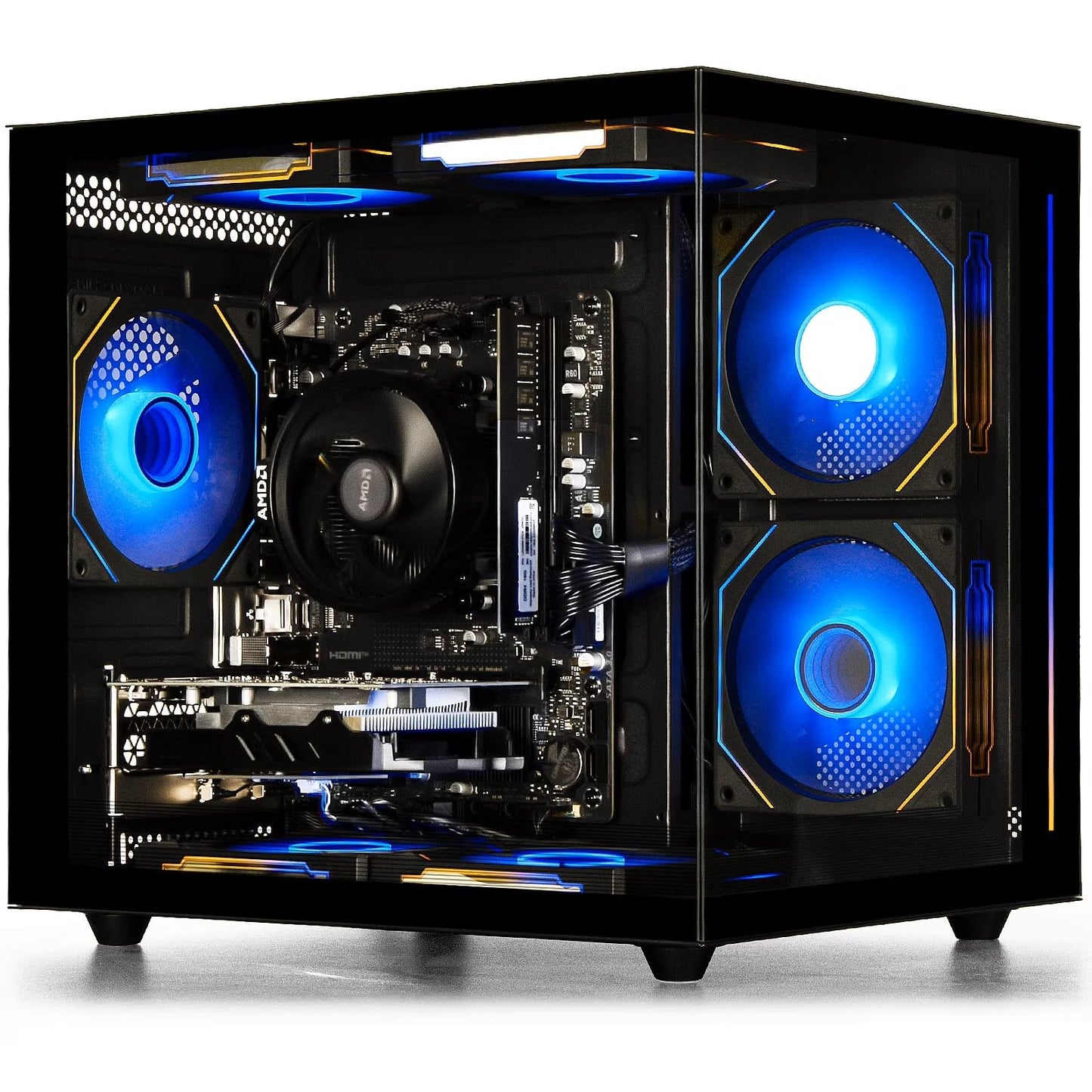 Suevery Desktop Computer SUV9B1W04 Ryzen 5 6C 512 GB SSD 16 GB RAM HDMI Tower