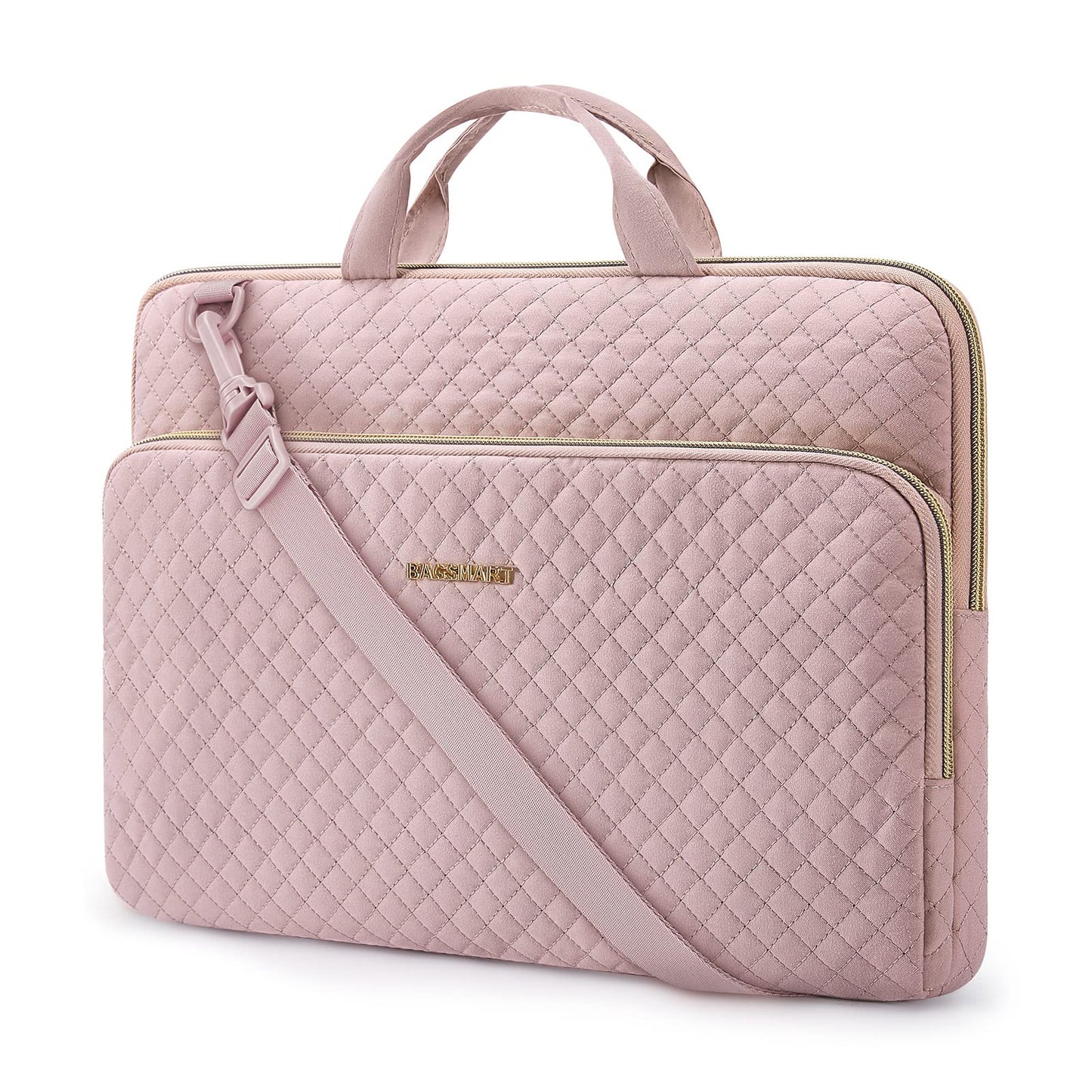 BAGSMART 15.6 Inch Laptop Sleeve BM0303003AP269 Polyester Waterproof